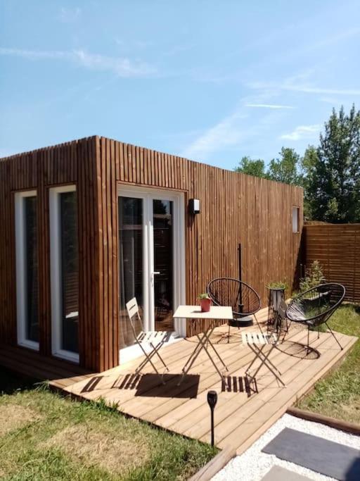 Le Maluti - Chalet Climatise A Hostens Buitenkant foto